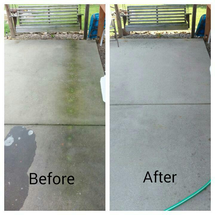 RESIDENTIAL CONCRETE CLEANING Grime Stoppers delivers concrete cleaning services that will boost the beauty of your sidewalks, parking lots & more in and around Owensboro, KY
