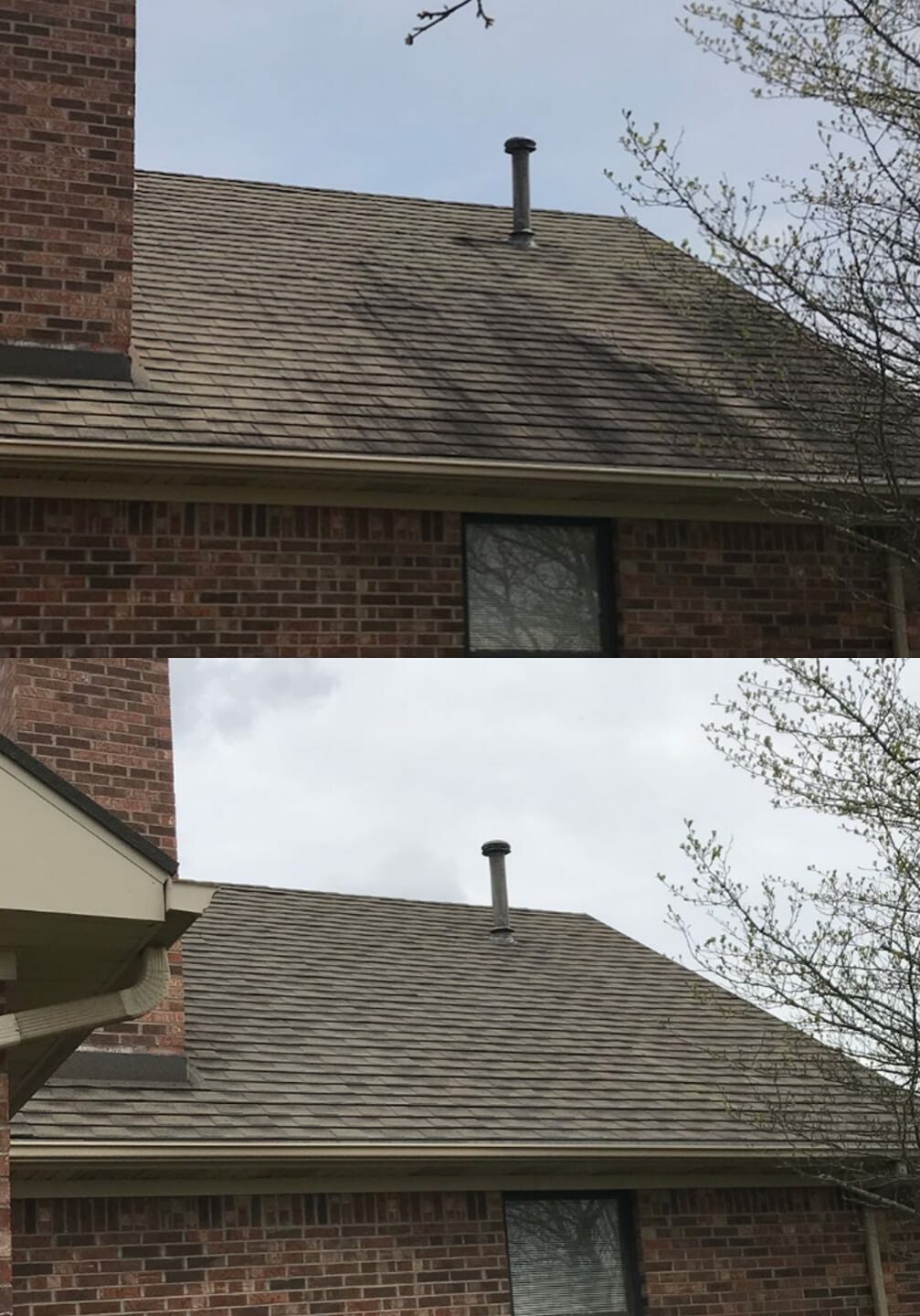RESIDENTIAL ROOF CLEANING Grime Stoppers restores the beautiful appearance of home roofs in and around Owensboro, KY, with our roof cleaning services